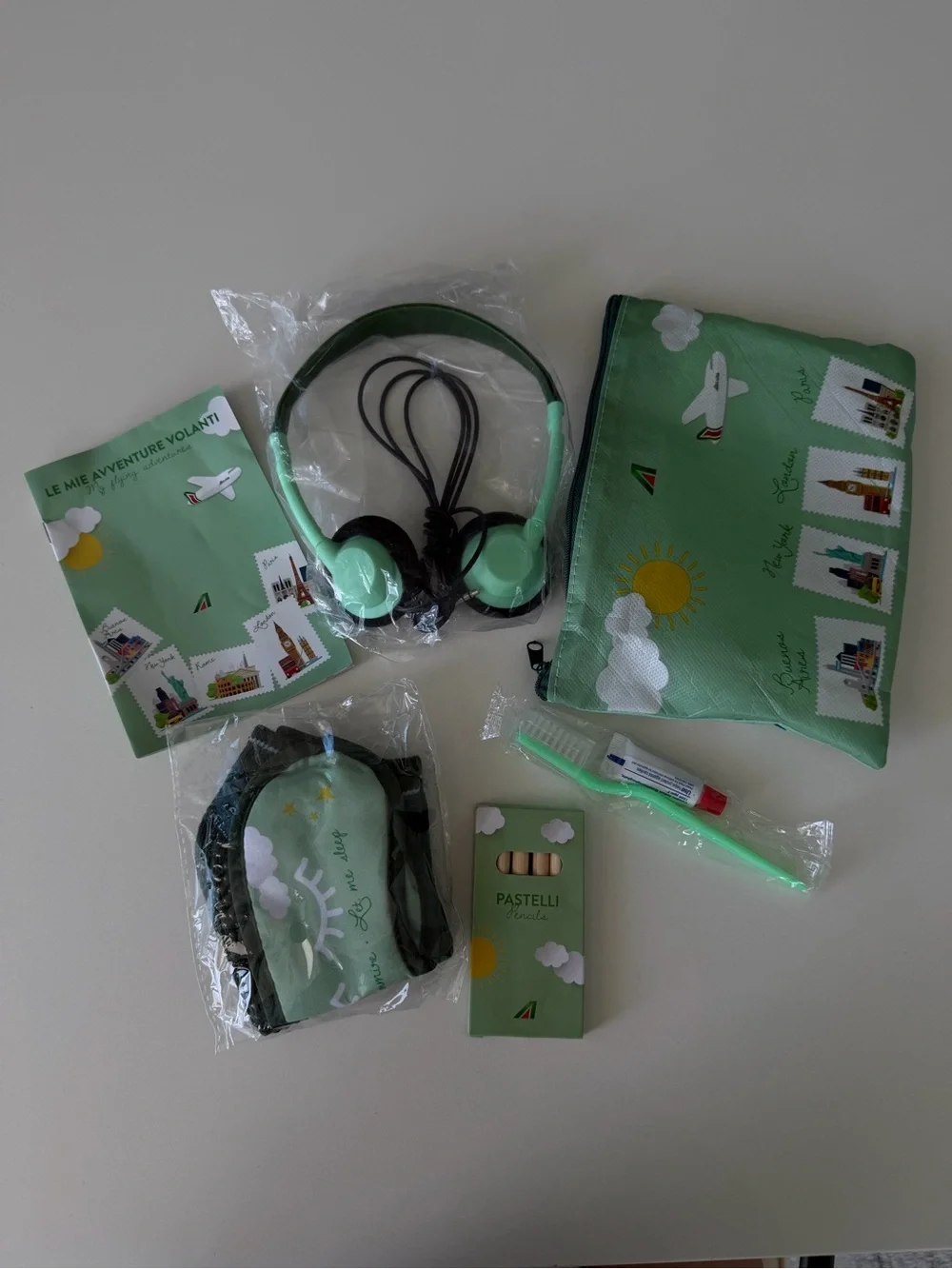 Travel Zip Pouch ALITALIA - NECESER VIAJE